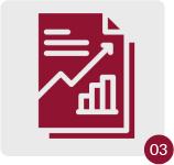 icône rapport sur les données financières